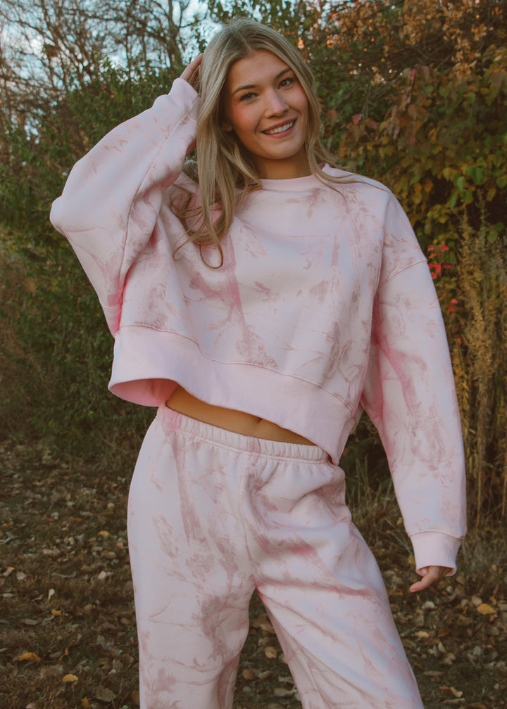 Bubblegum Camo Sweatshirt