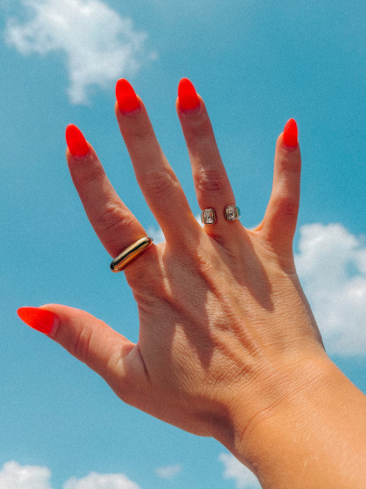 Gold Bar Ring