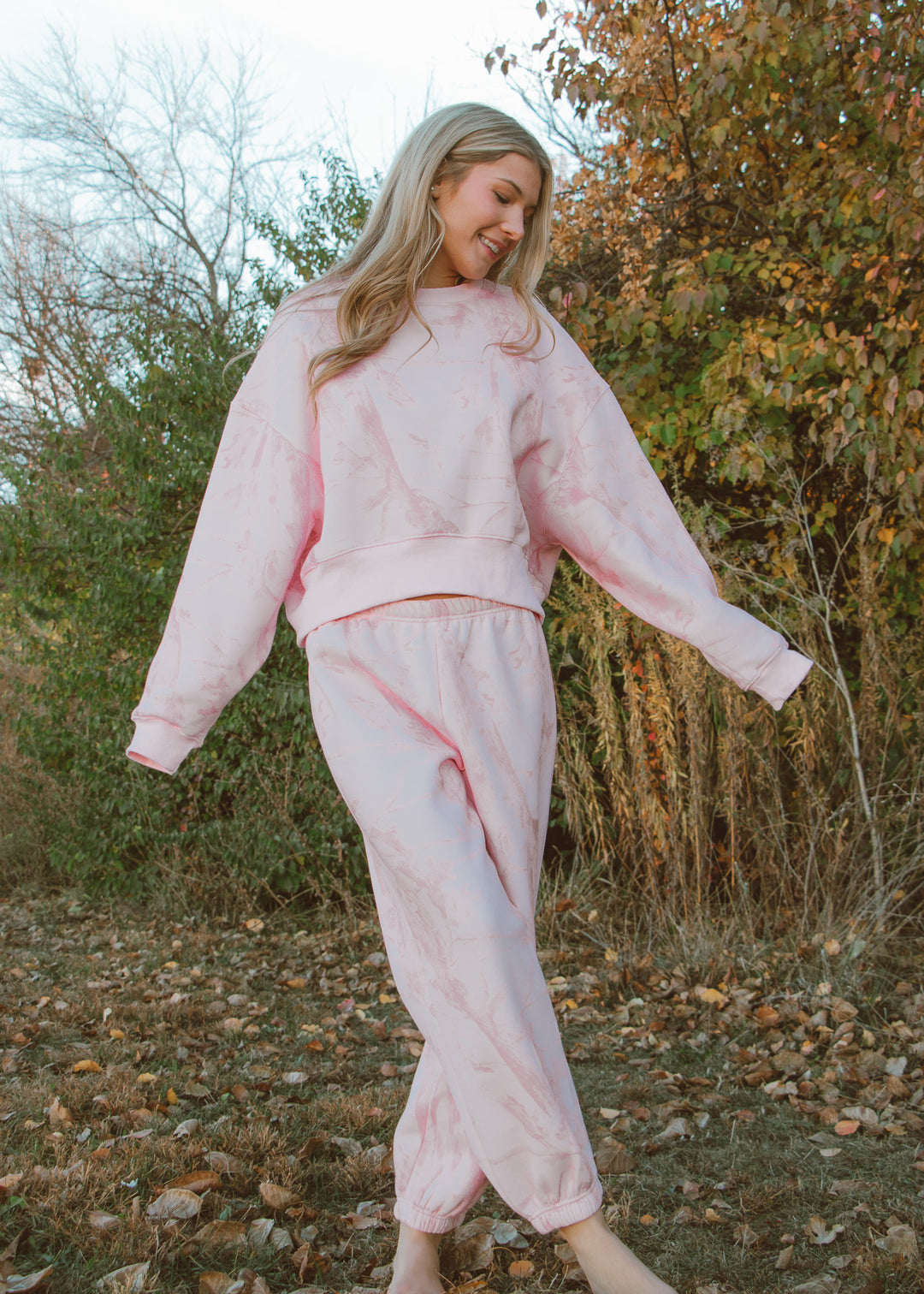 Bubblegum Camo Sweatshirt