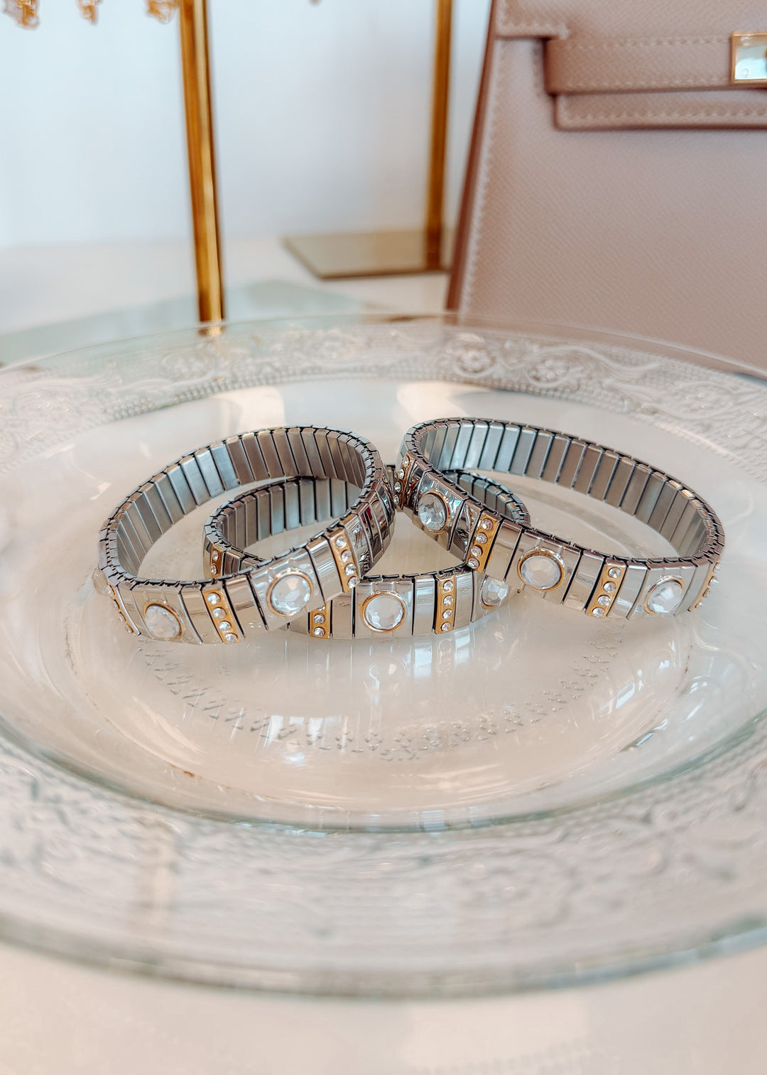 Rizzo Two-Tone Stretch Bracelet