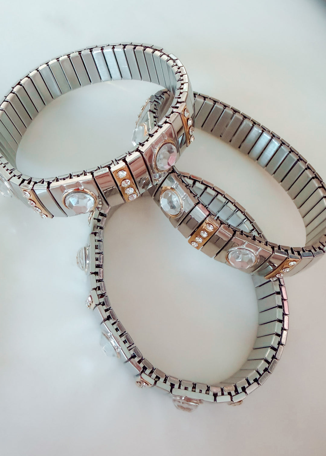 Rizzo Two-Tone Stretch Bracelet