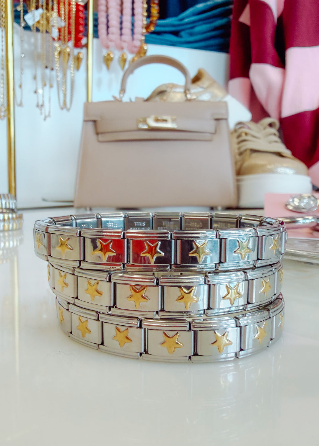 Linked Up Two-Tone Bracelet