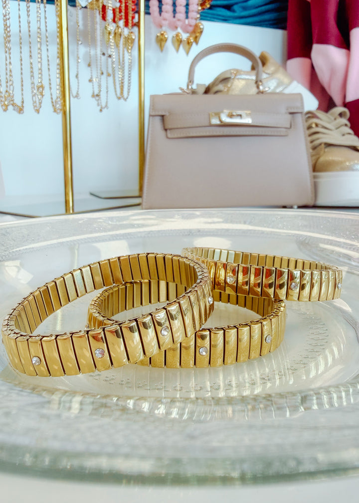 Felicity Gold Stretch Bracelet