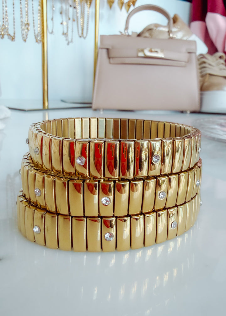 Felicity Gold Stretch Bracelet