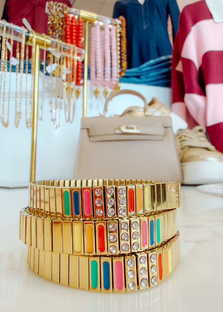 Rory Rainbow Stretch Bracelet