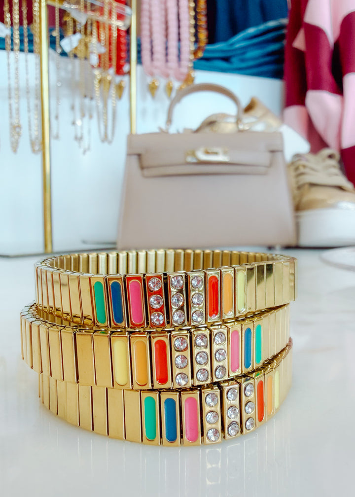 Rory Rainbow Stretch Bracelet