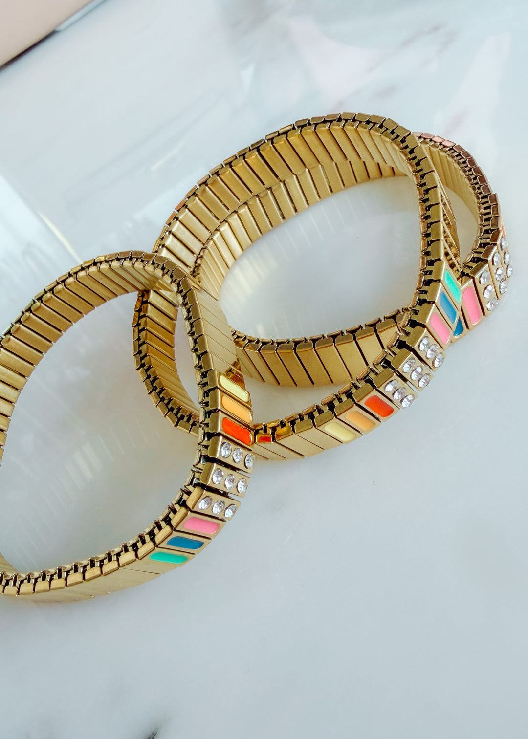 Rory Rainbow Stretch Bracelet