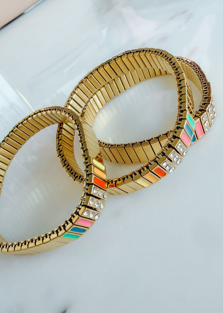 Rory Rainbow Stretch Bracelet