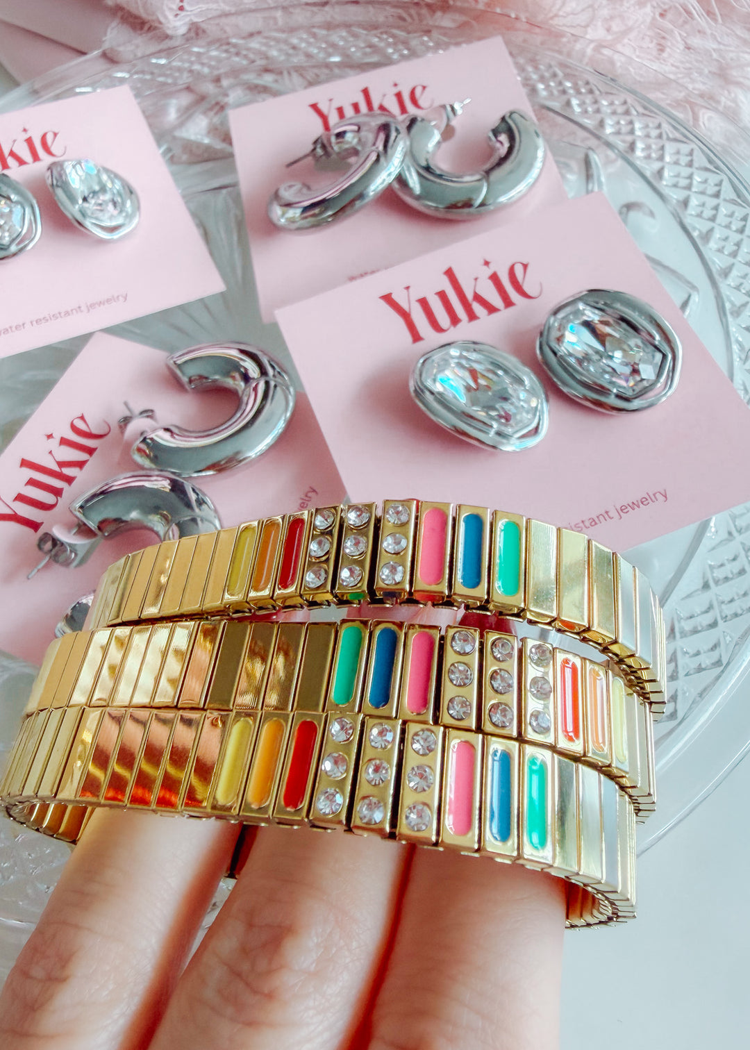 Rory Rainbow Stretch Bracelet