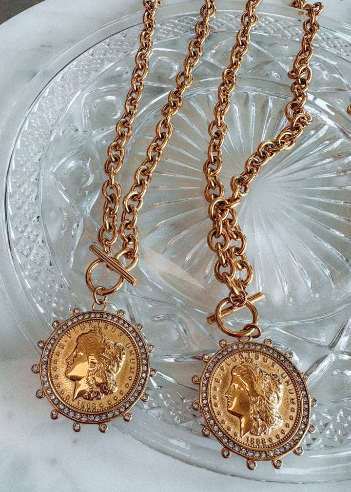 Vintage Coin Necklace