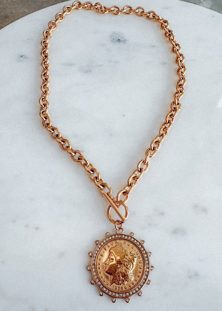 Vintage Coin Necklace