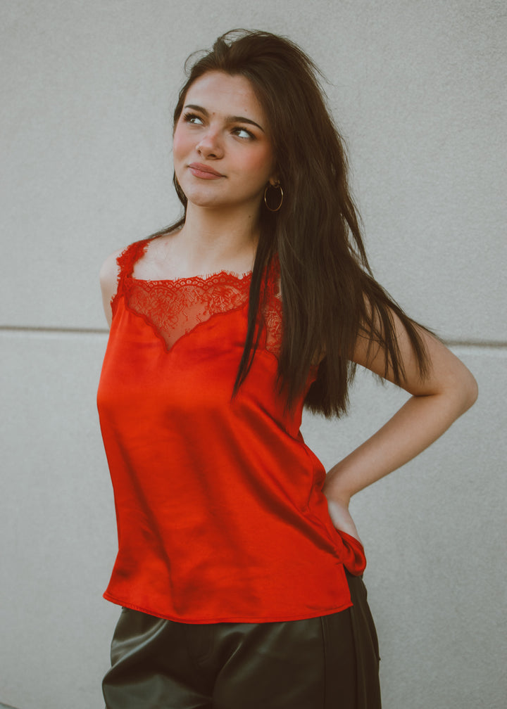 Ruby Lace Cami