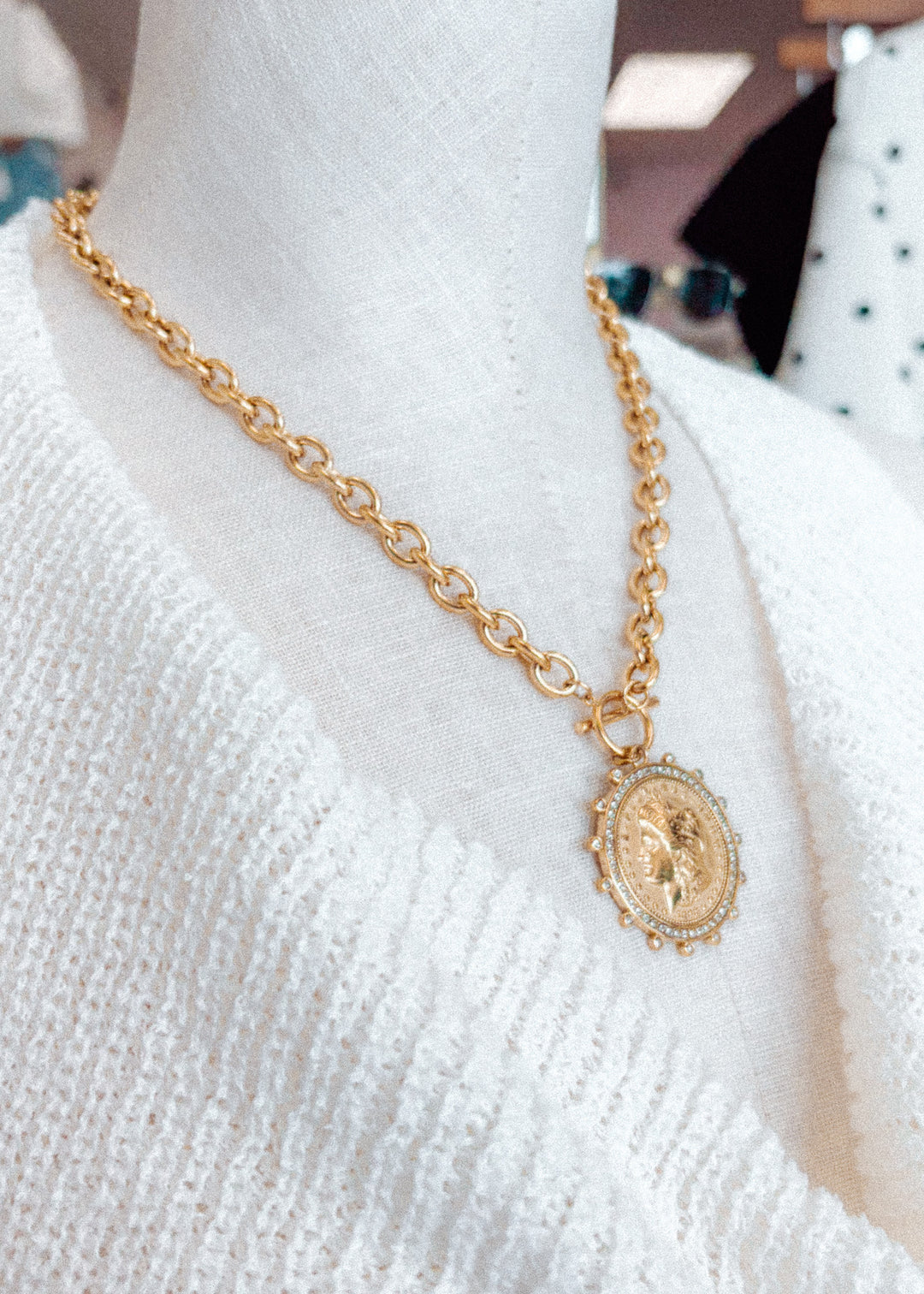 Vintage Coin Necklace