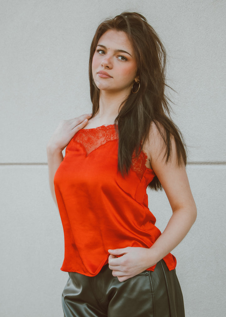 Ruby Lace Cami
