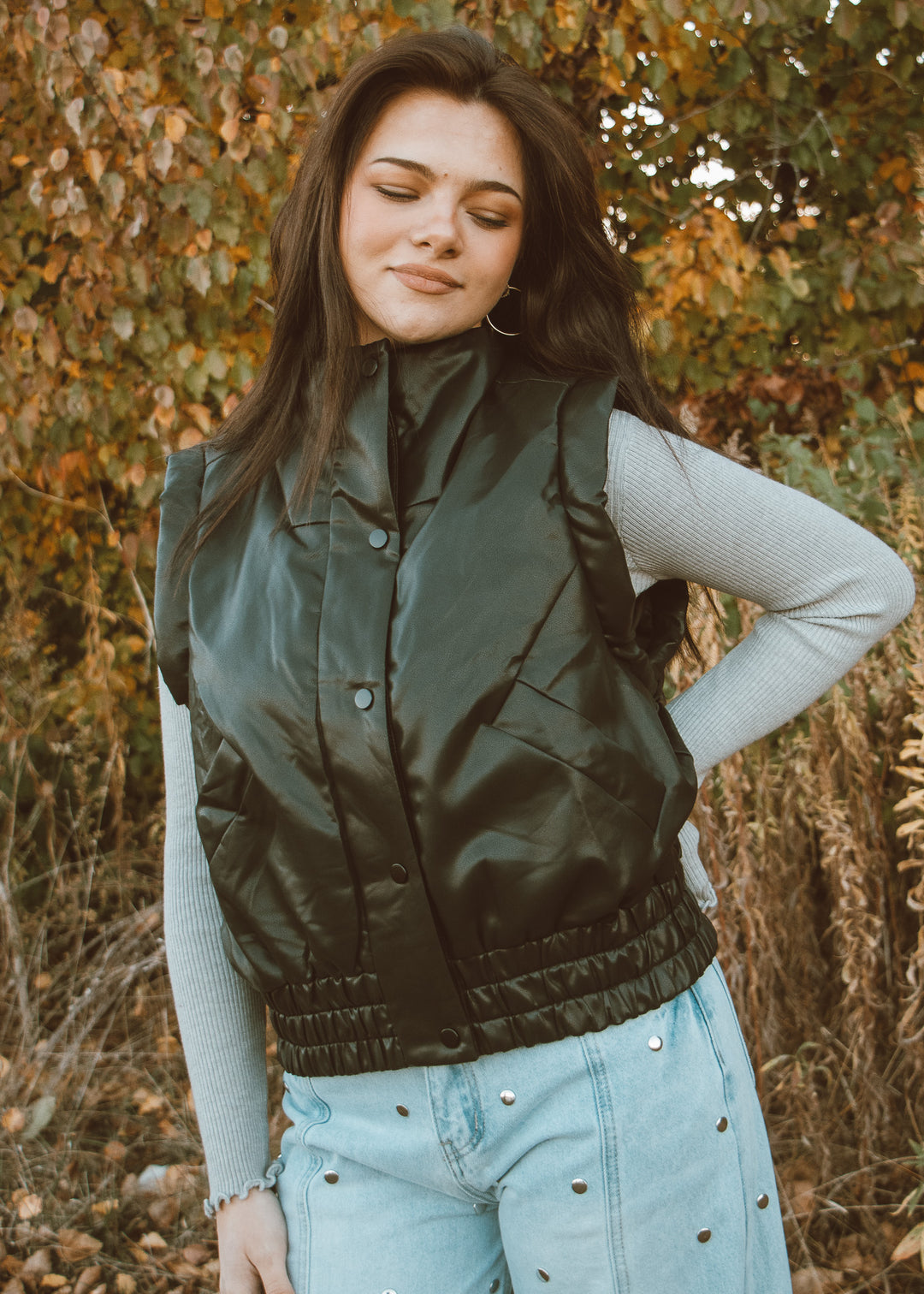 Midnight Puffer Vest