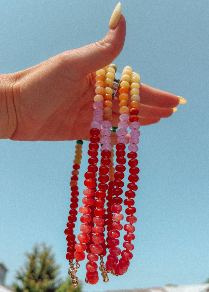 Autumn Spring Ring Necklace