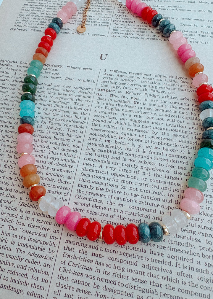 Abacus Berry Beaded Necklace