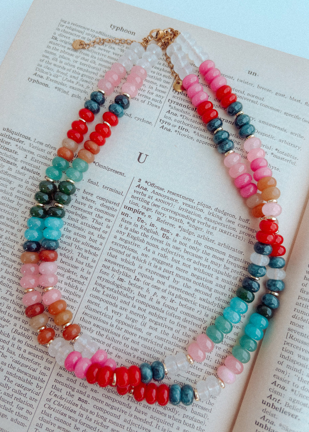 Abacus Berry Beaded Necklace