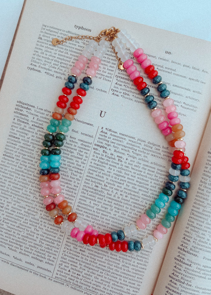 Abacus Berry Beaded Necklace