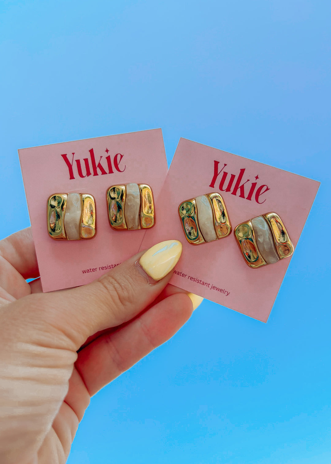Judy's Gems Square Earring