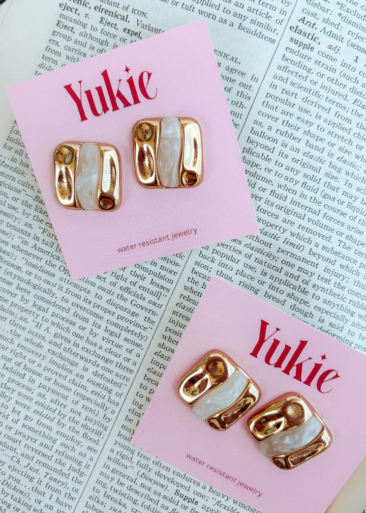 Judy's Gems Square Earring