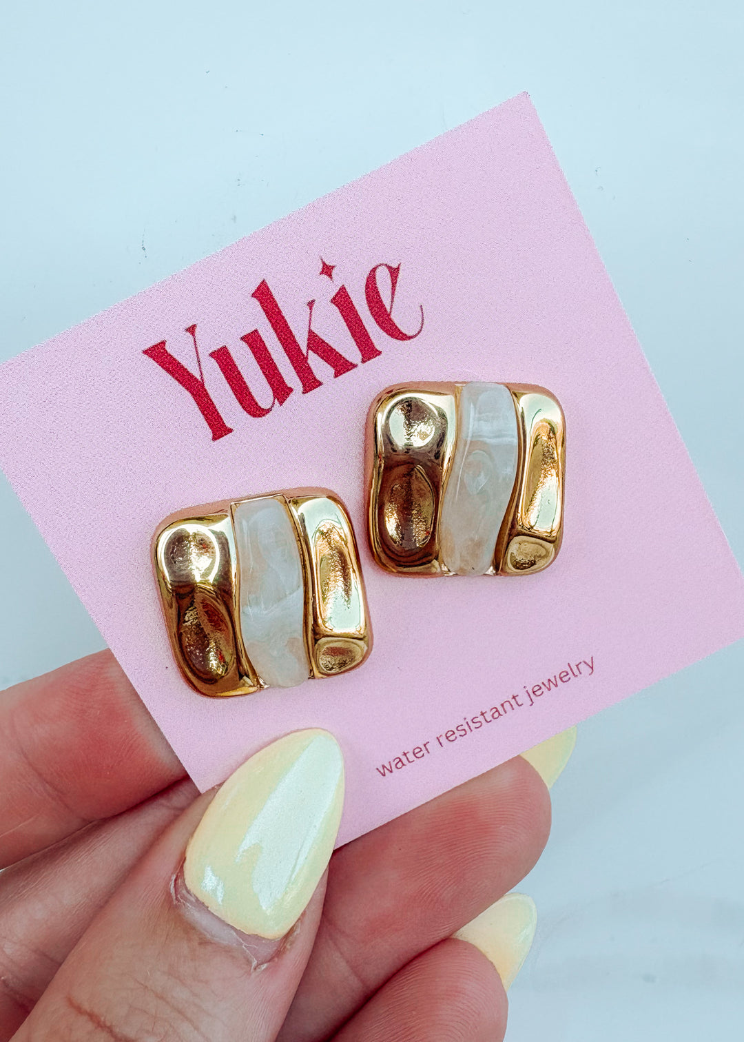 Judy's Gems Square Earring