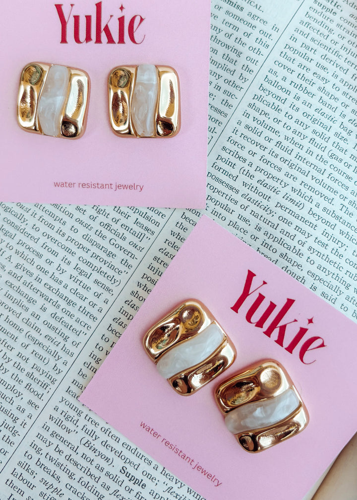 Judy's Gems Square Earring