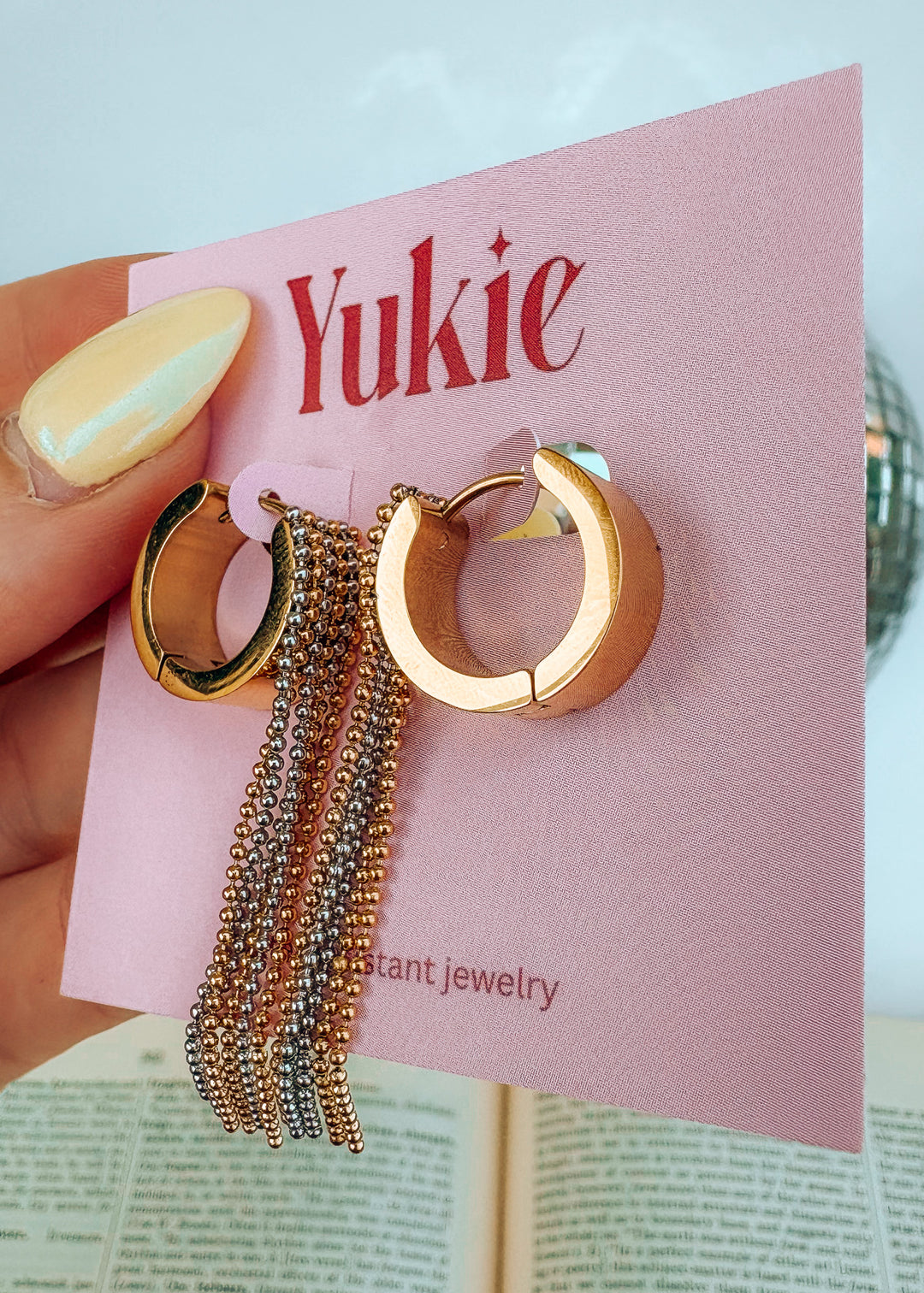 Undecided Two Tone Earring