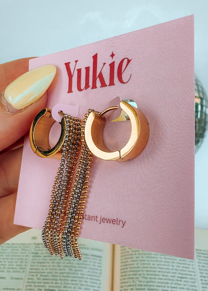 Undecided Two Tone Earring