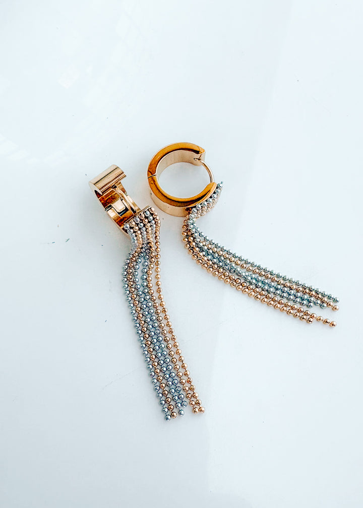 Undecided Two Tone Earring