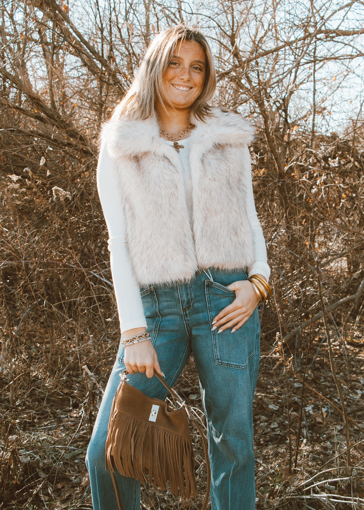 viral fur vest