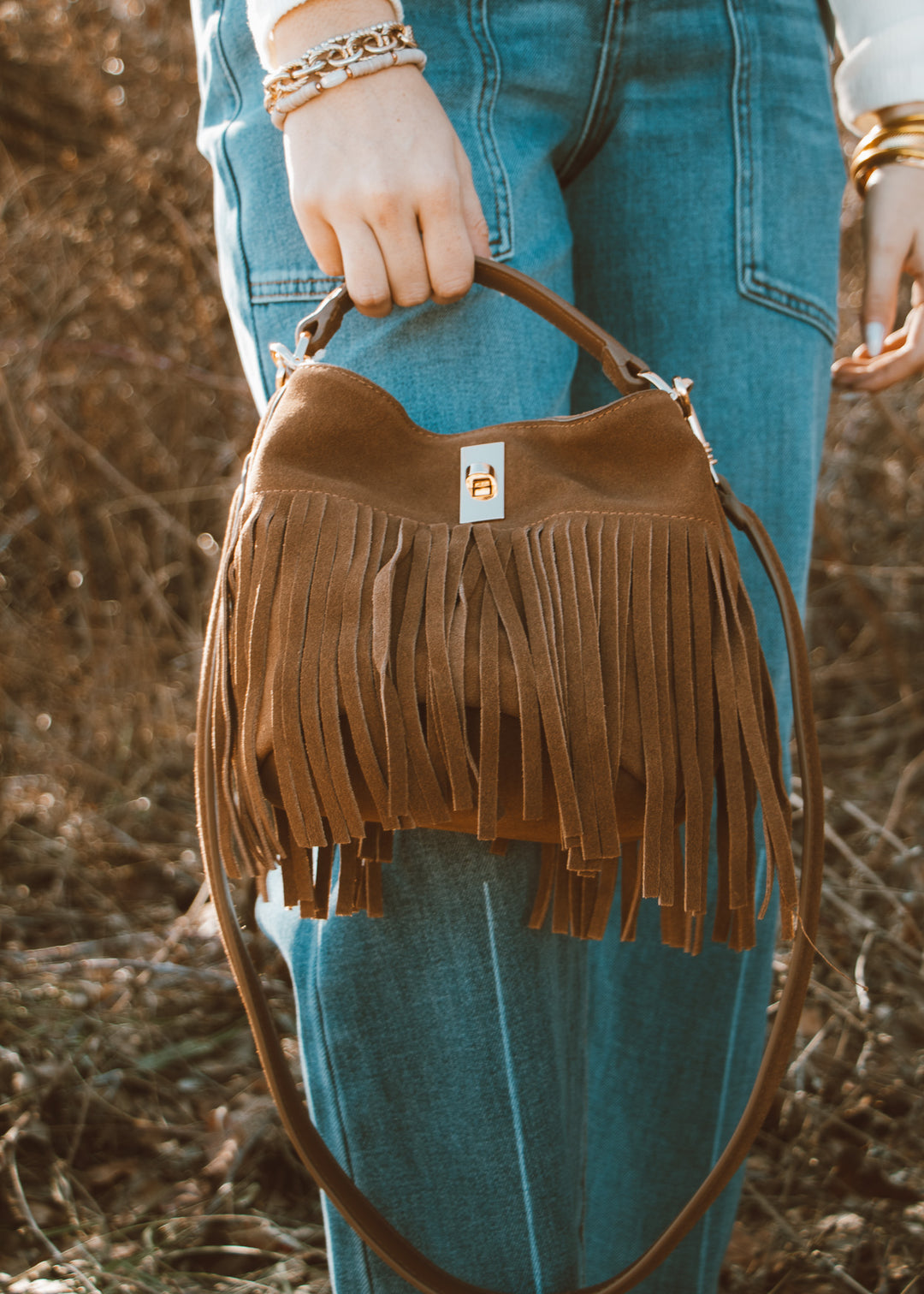 Faith Fringe Crossbody Bag