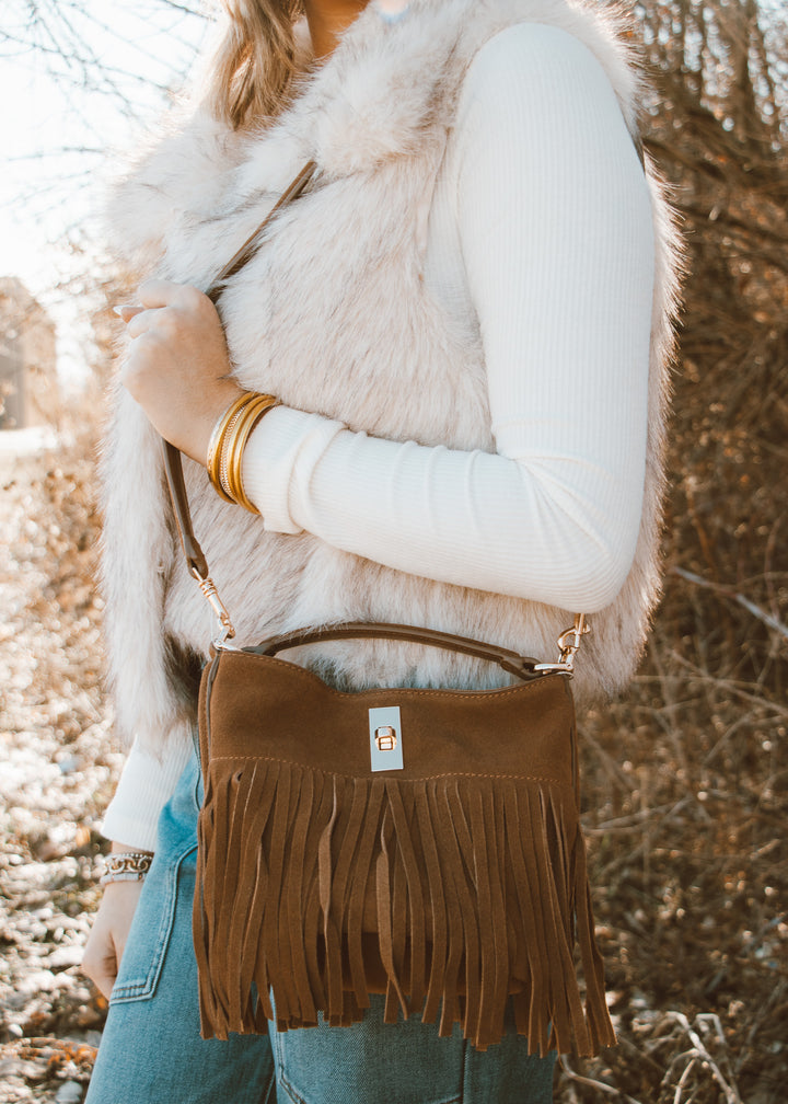 Faith Fringe Crossbody Bag