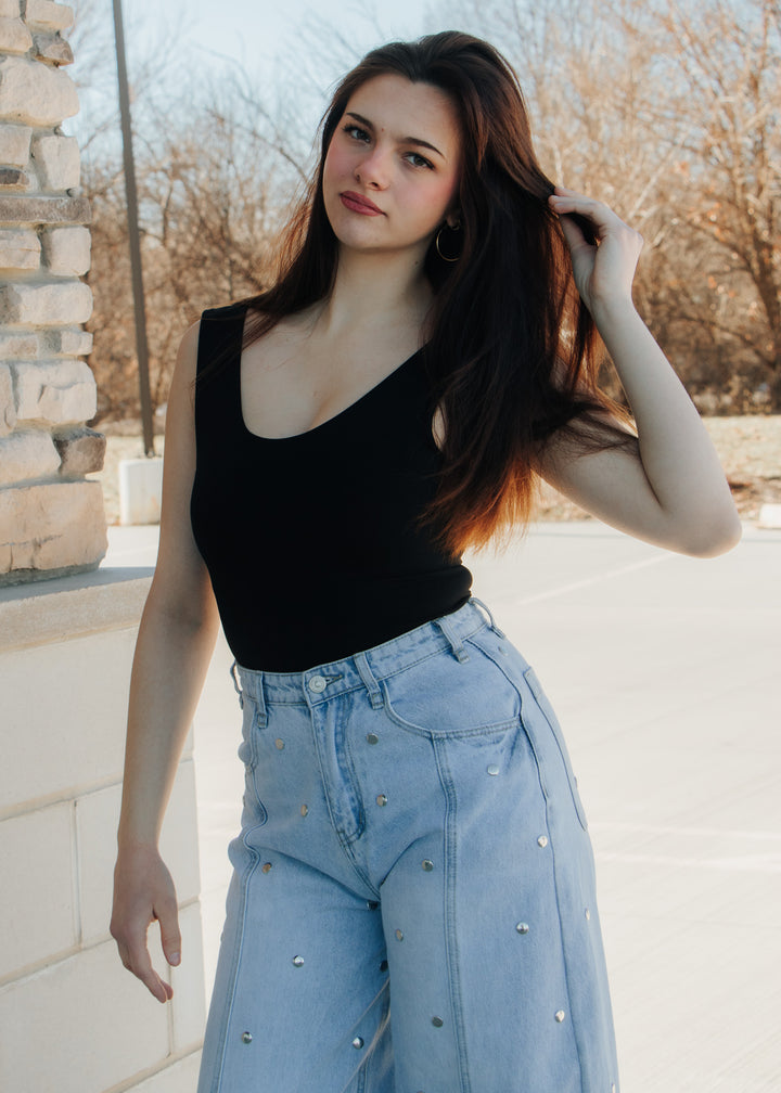 The Essential Black Bodysuit