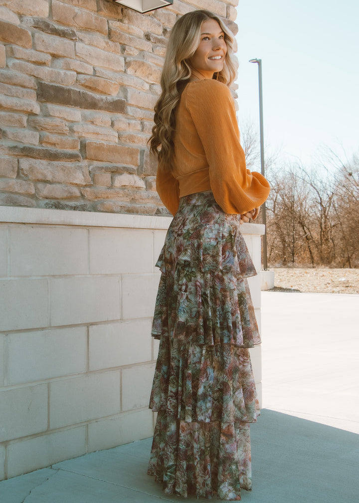Full Blossom Maxi Skirt