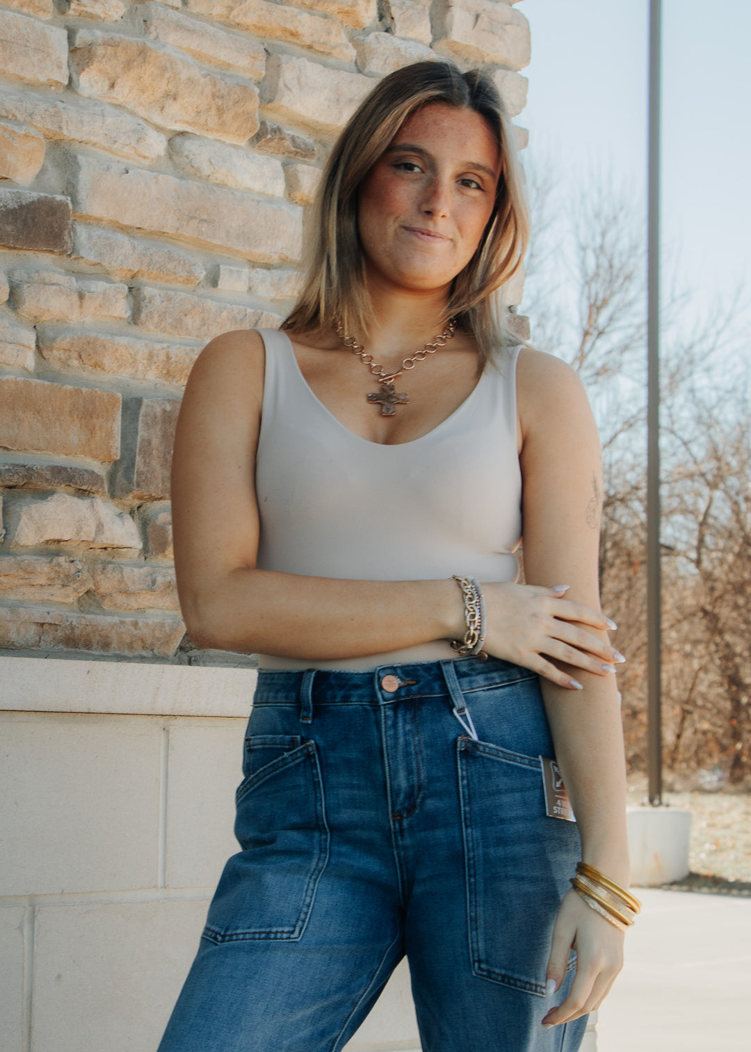 The Essential Beige Bodysuit