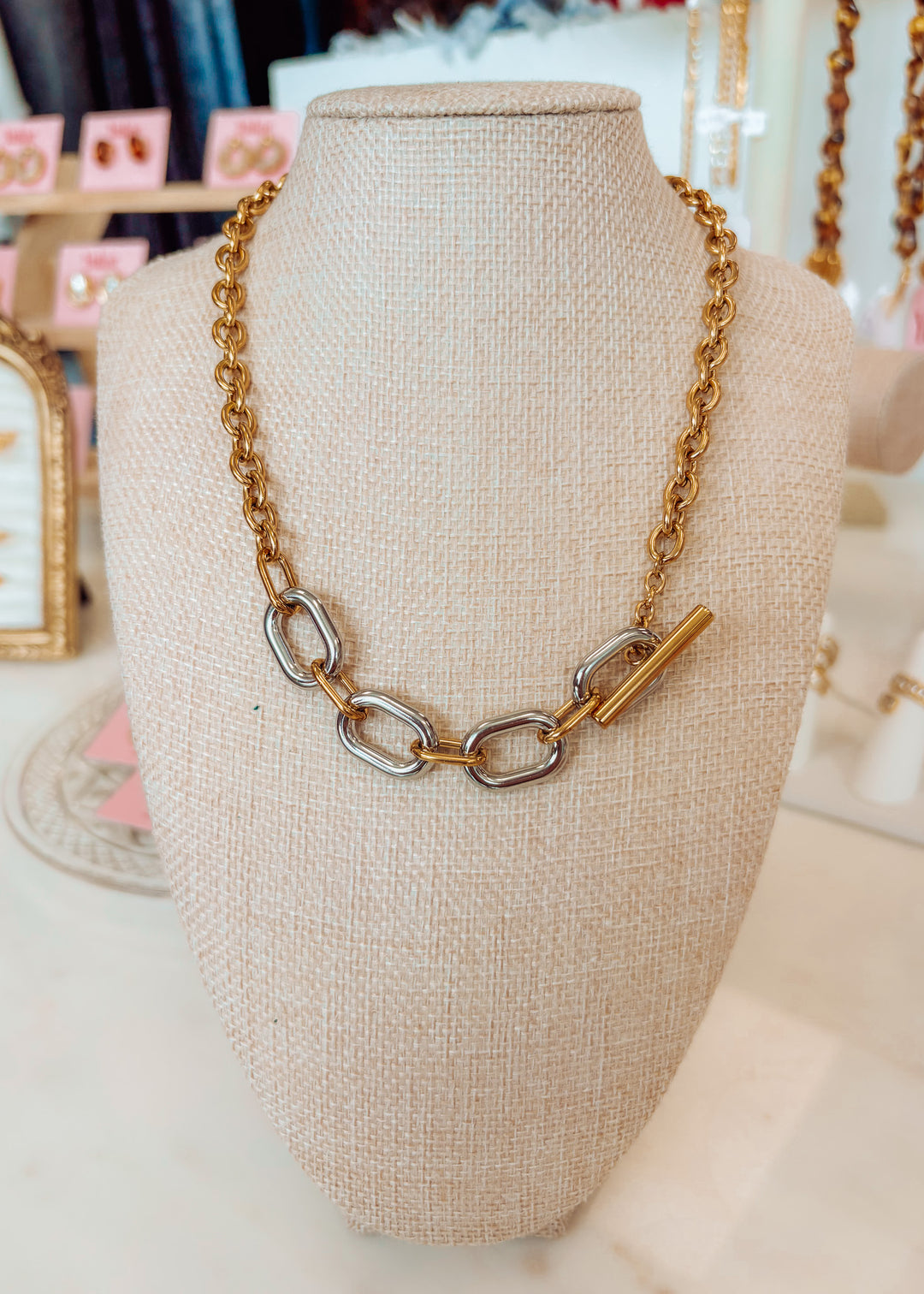Wiser Two Tone Necklace