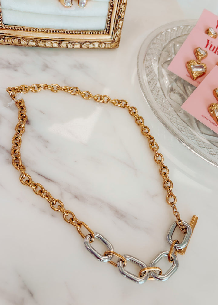 Wiser Two Tone Necklace