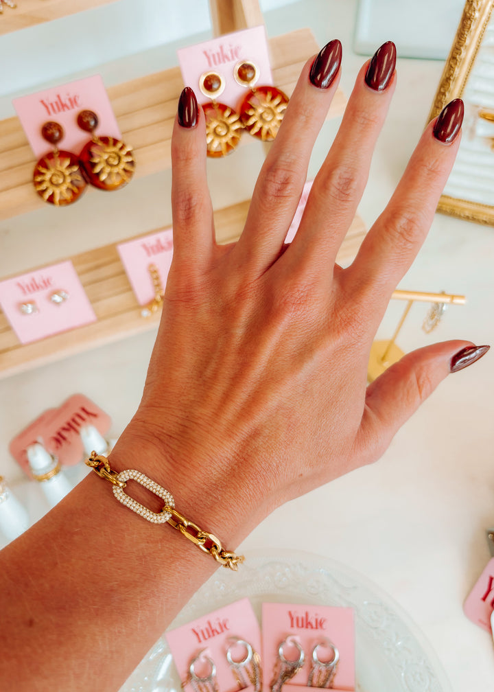 Ophelia Gold Chain Bracelet