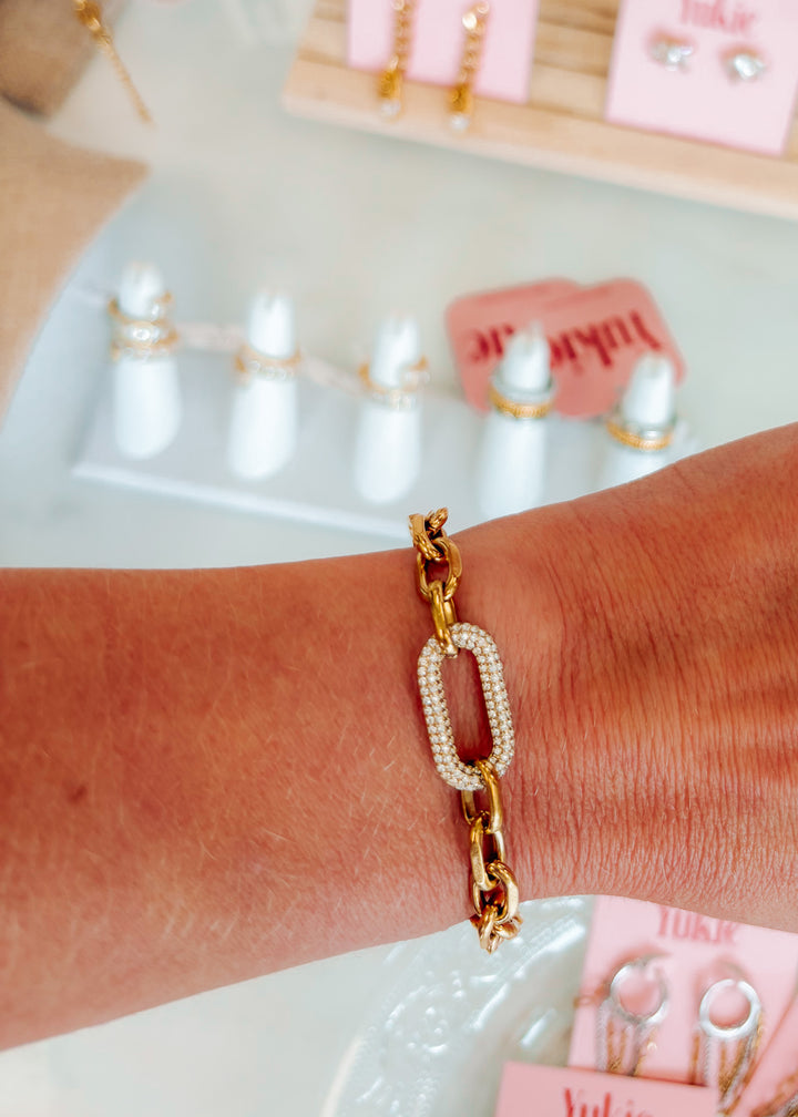 Ophelia Gold Chain Bracelet