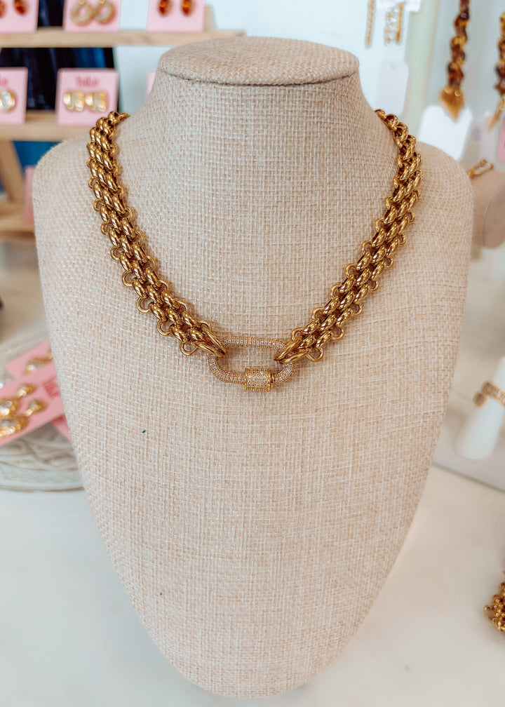Wyatt Woven Choker Necklace