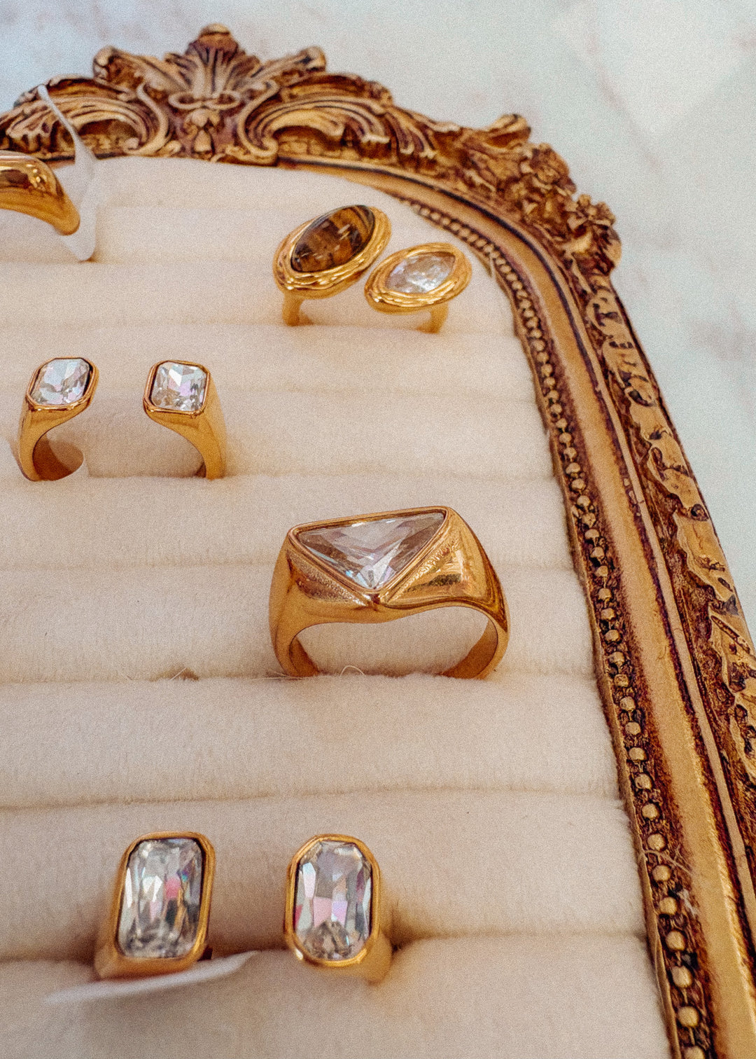 Triangle Gold Ring