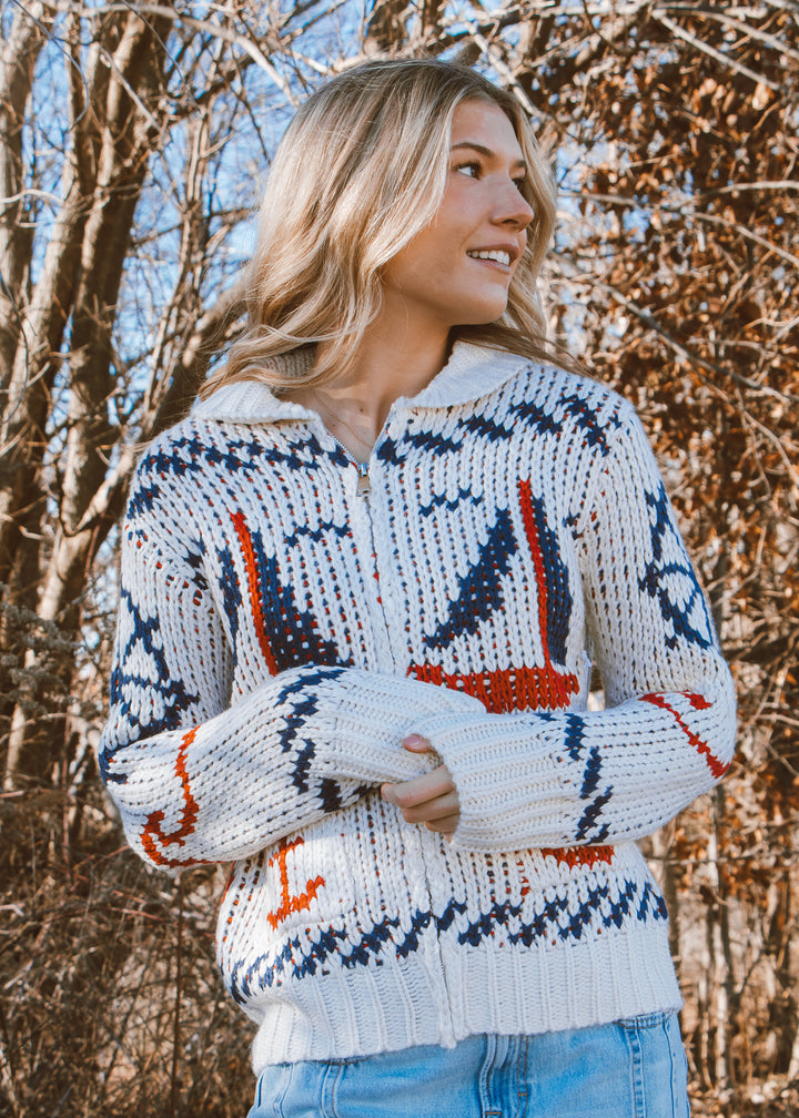 Seaside Sweater Zip-up