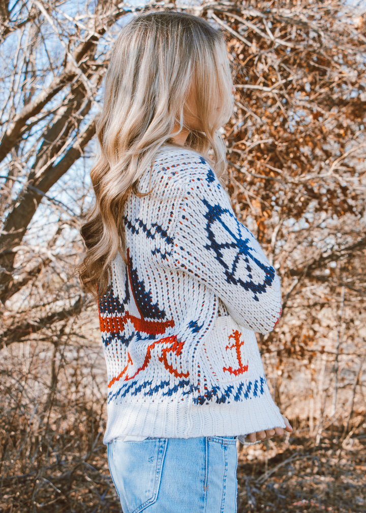 Seaside Sweater Zip-up