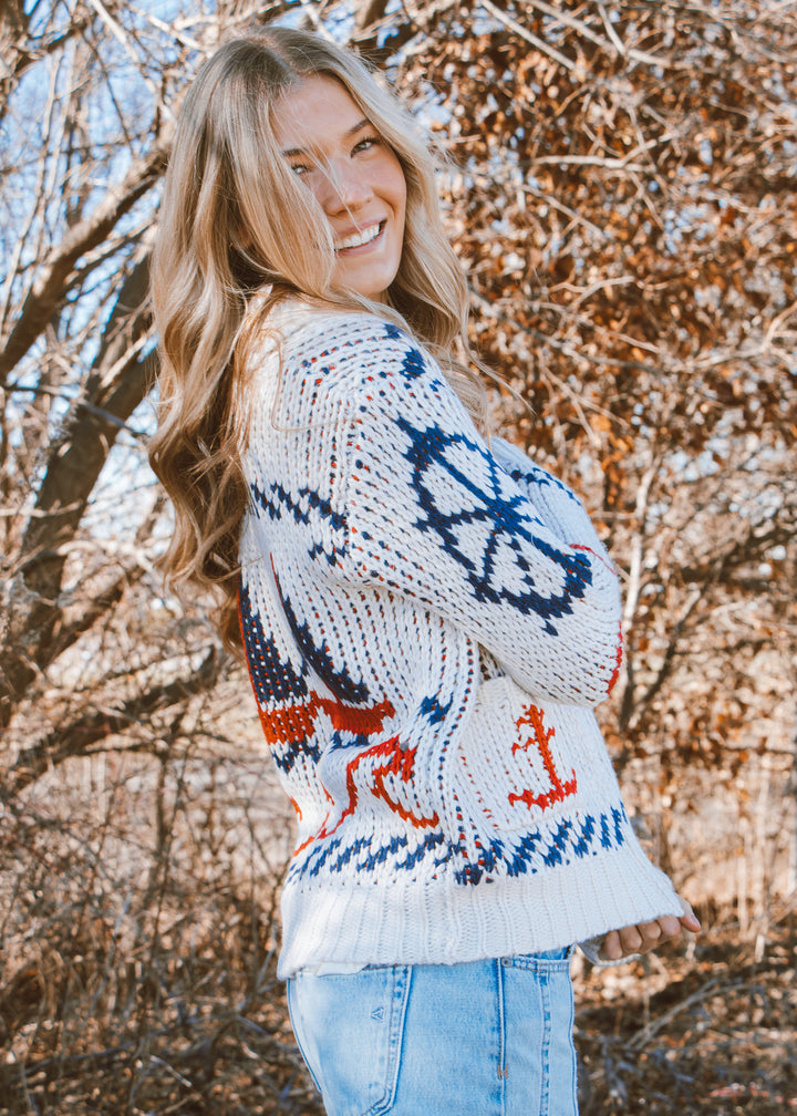 Seaside Sweater Zip-up
