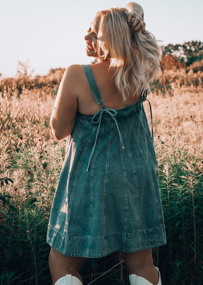 Baby Doll Denim Dress