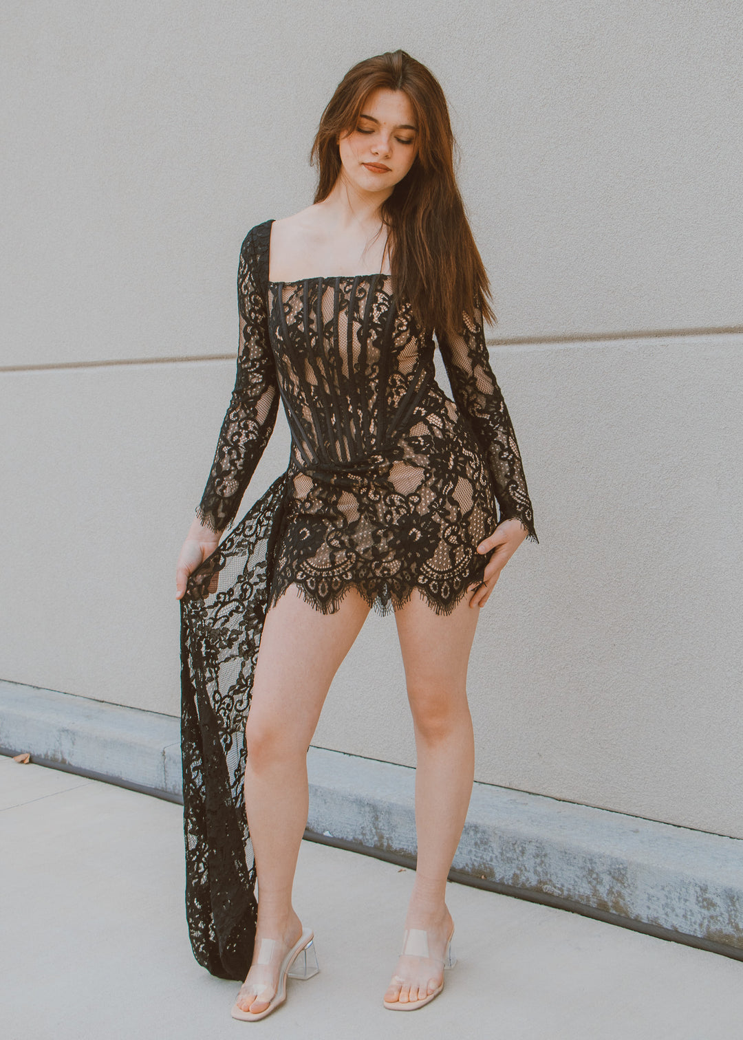 PRE ORDER Amour on the Rocks Lace Mini