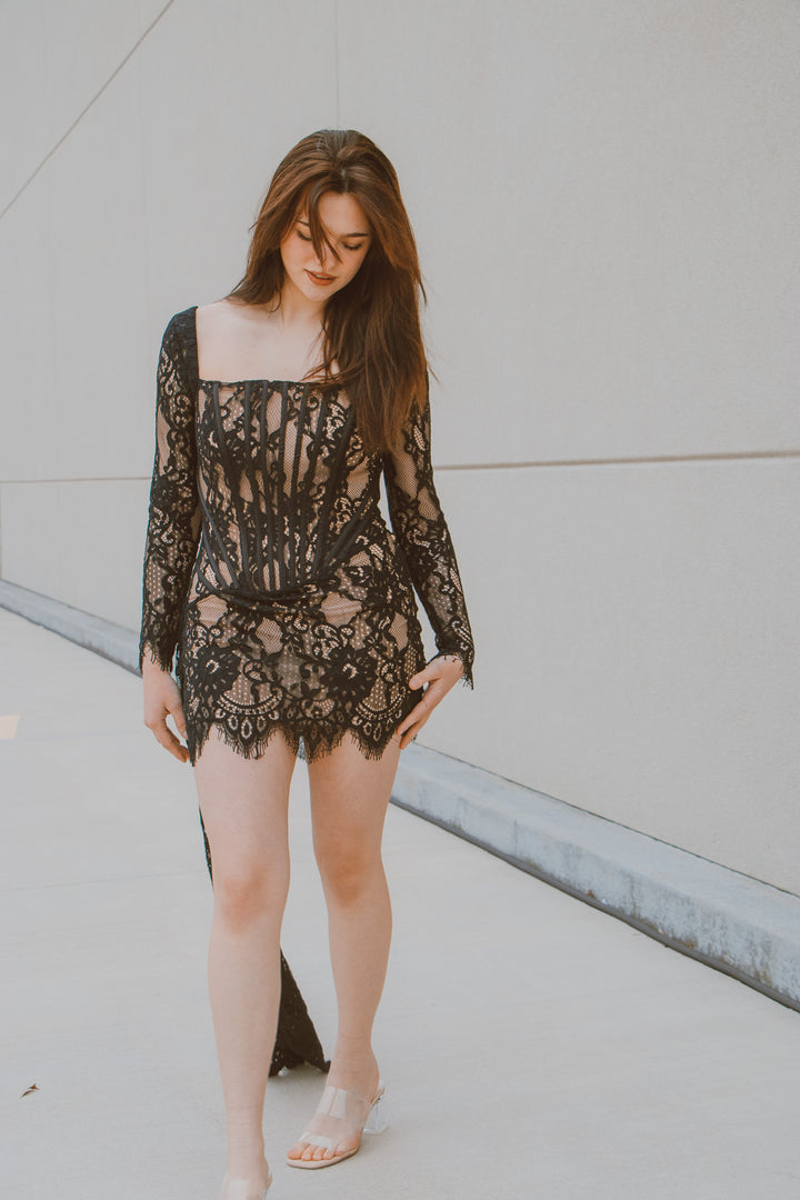 PRE ORDER Amour on the Rocks Lace Mini