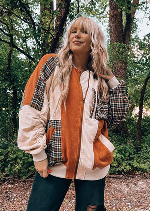 Meet Me in the Mountains Bomber Jacket