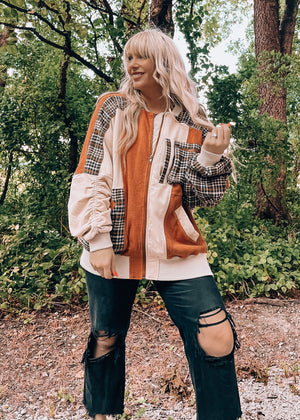 Meet Me in the Mountains Bomber Jacket